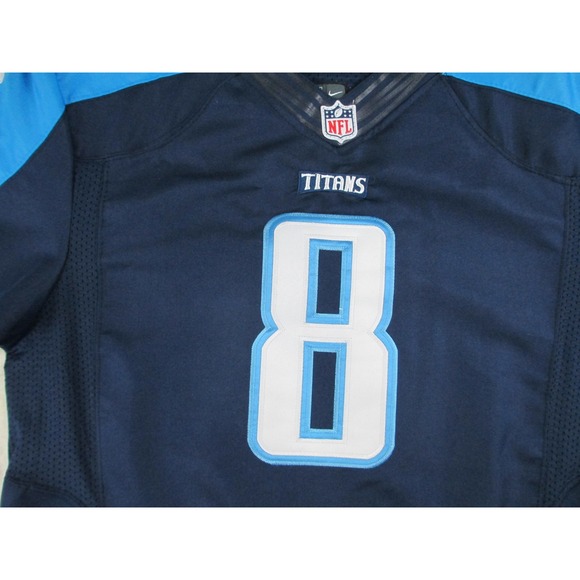 Marcus Mariota Tennessee Titans Jersey Mens Extra Large Blue Nike NFL Football* - Picture 3 of 10